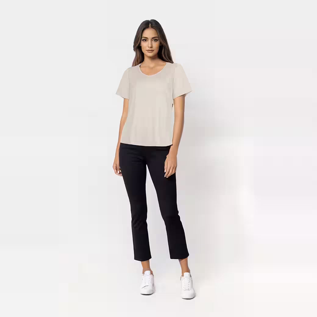 Shirt Fiona in Gold, Detailansicht