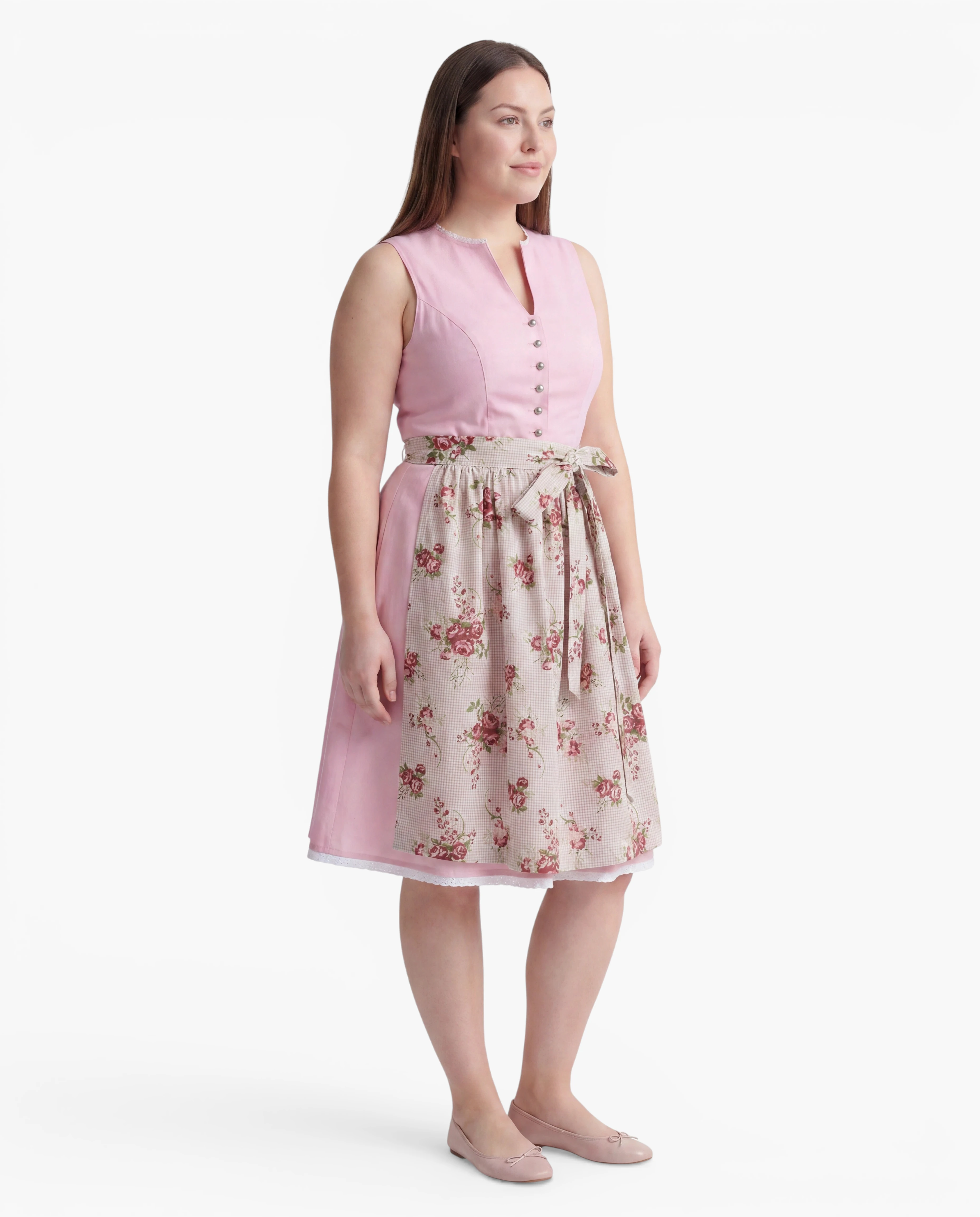 Seitliche Ansicht vom Dirndl Antonia