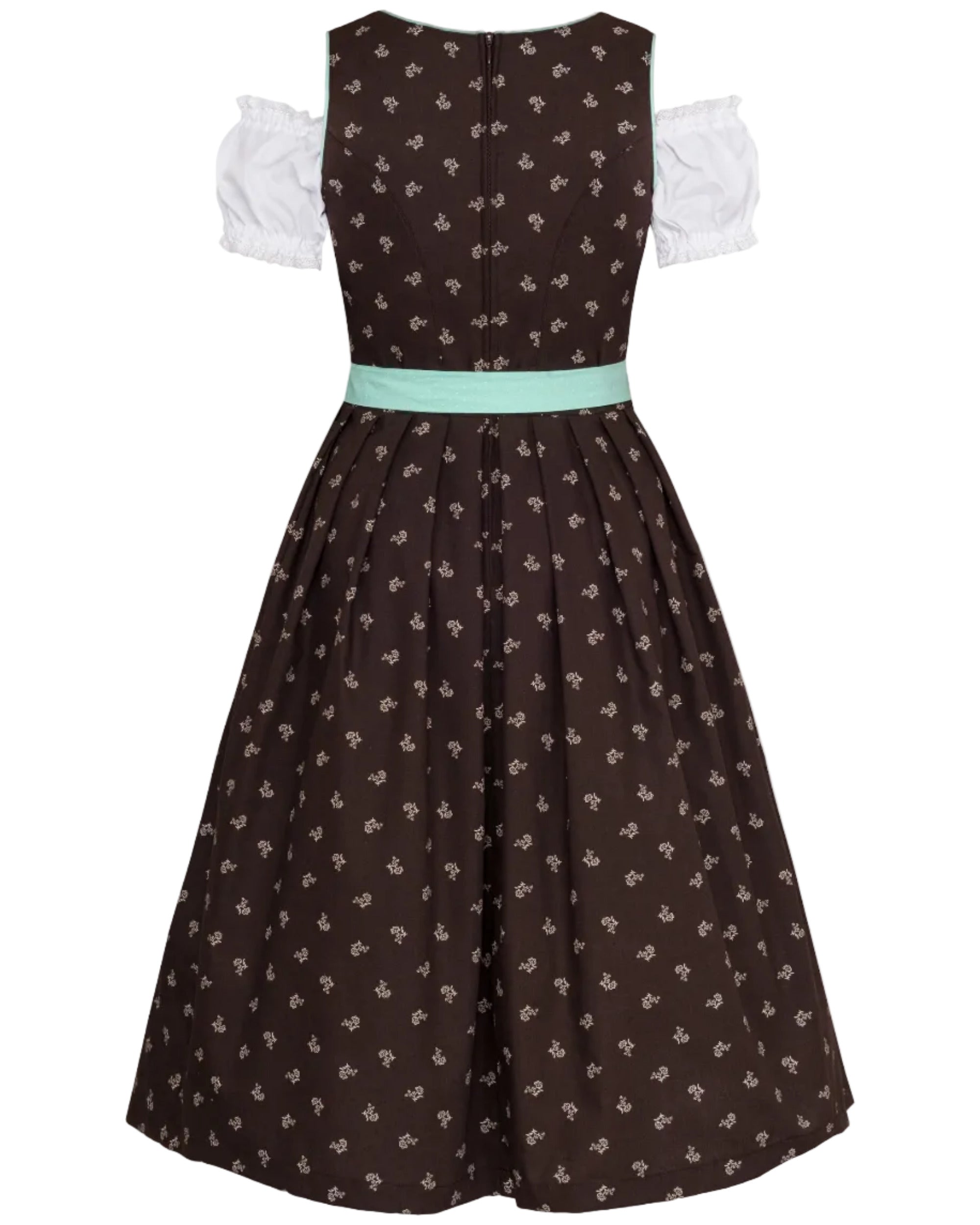 Dirndl Elisabeth Rückansicht Freisteller