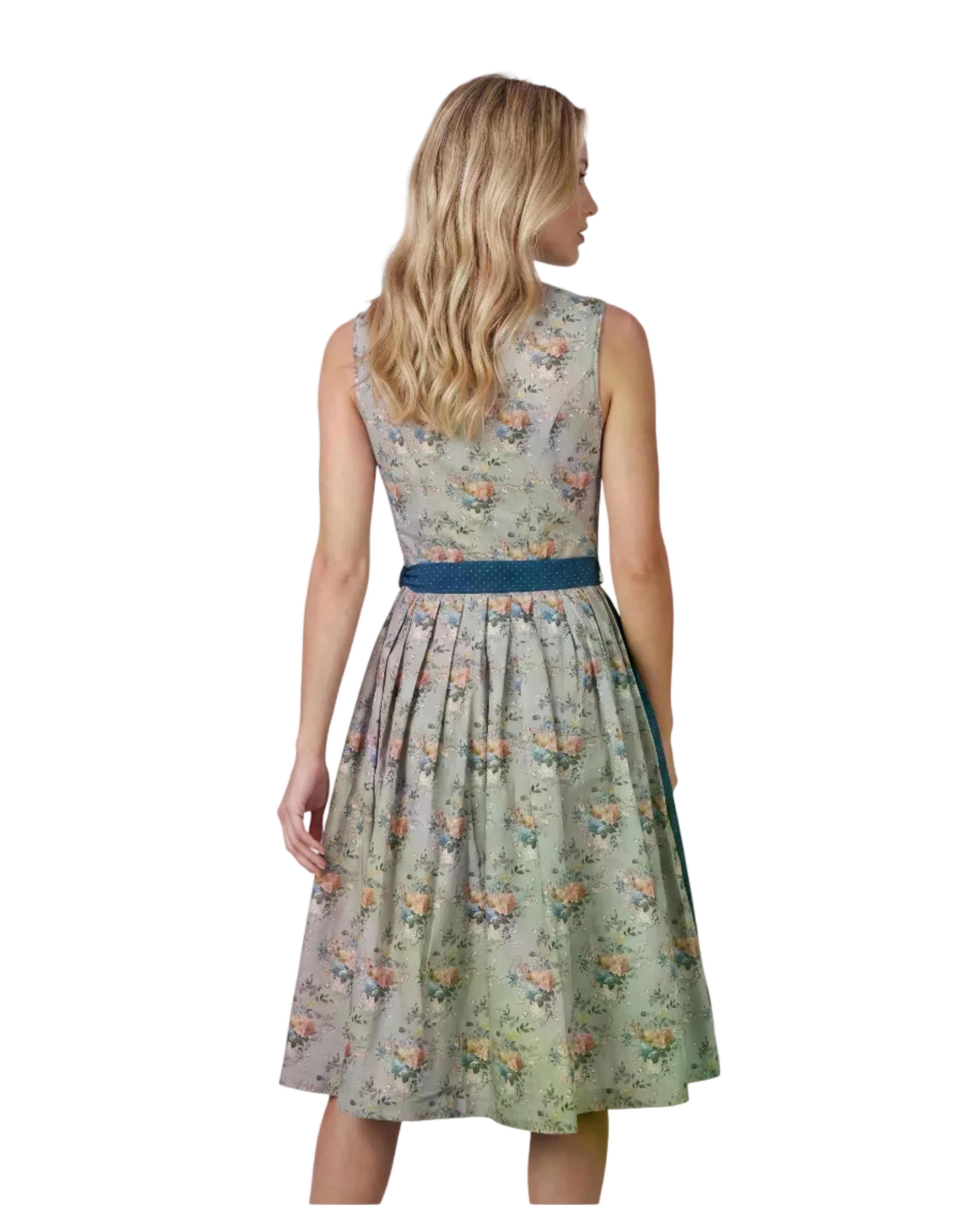 Dirndl Tara am Model getragen Rückseite