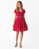 Kleid Andrea Trachtenkleid rot 