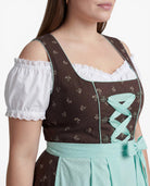 Dirndl Elisabeth am Model, weitere Ansicht