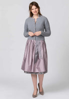 Trachten-Strickjacke Juliette in Grau, weitere Ansicht