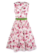 Rückseite Dirndl Christine florales Dirndl 