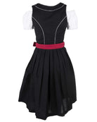 Dirndl Pia Rot mit Bluse 60 cm Rückansicht