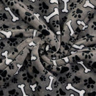 Hundedecke Struppi mit Pfotenmuster, weitere Ansicht